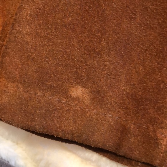 Vintage Leather pull over jacket with tassels - Picture 4 of 9